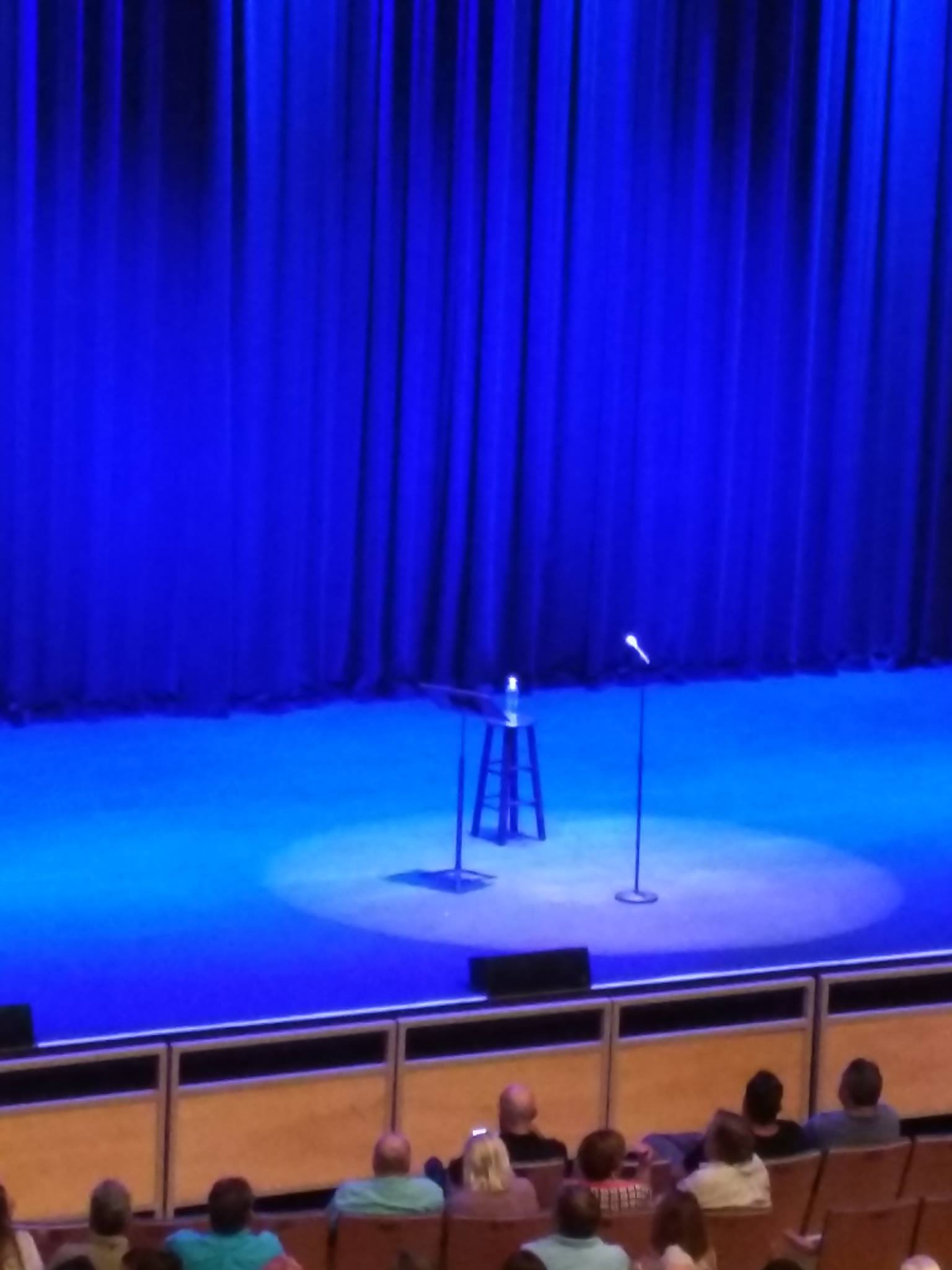 Waiting to see Bill Maher...